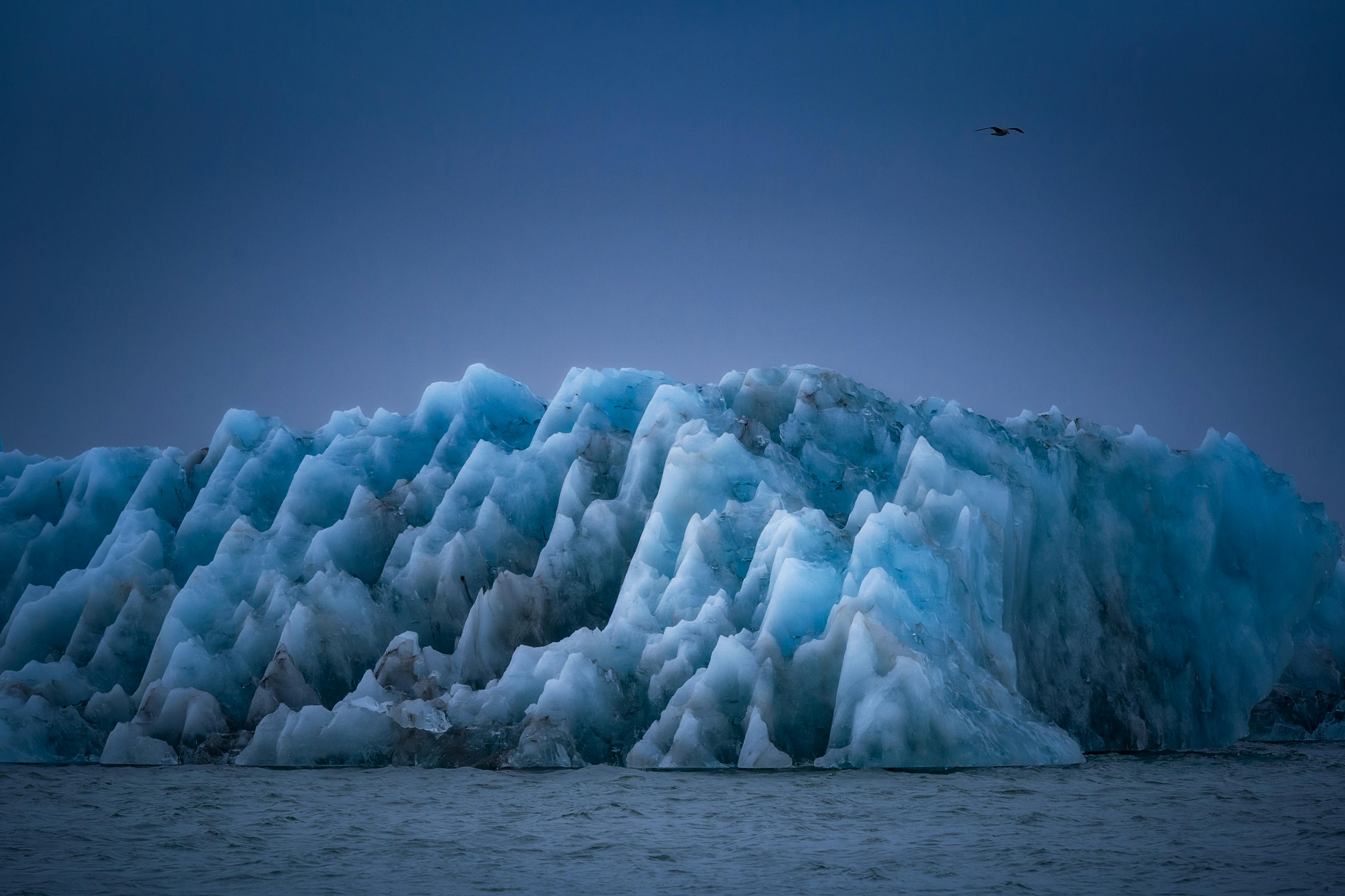 Icebergs in Blue (V)