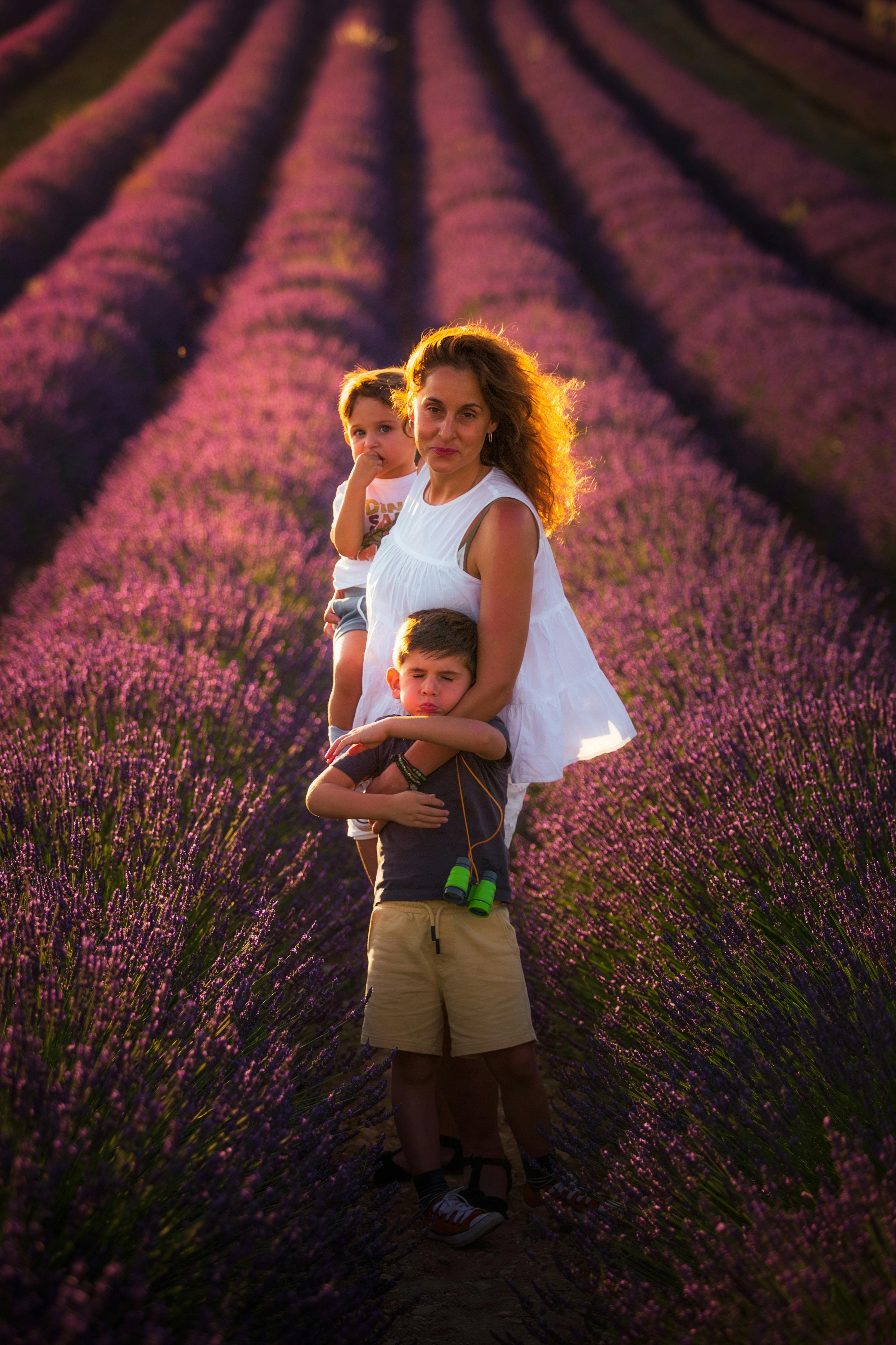 Family Time on Lavenders (VI)