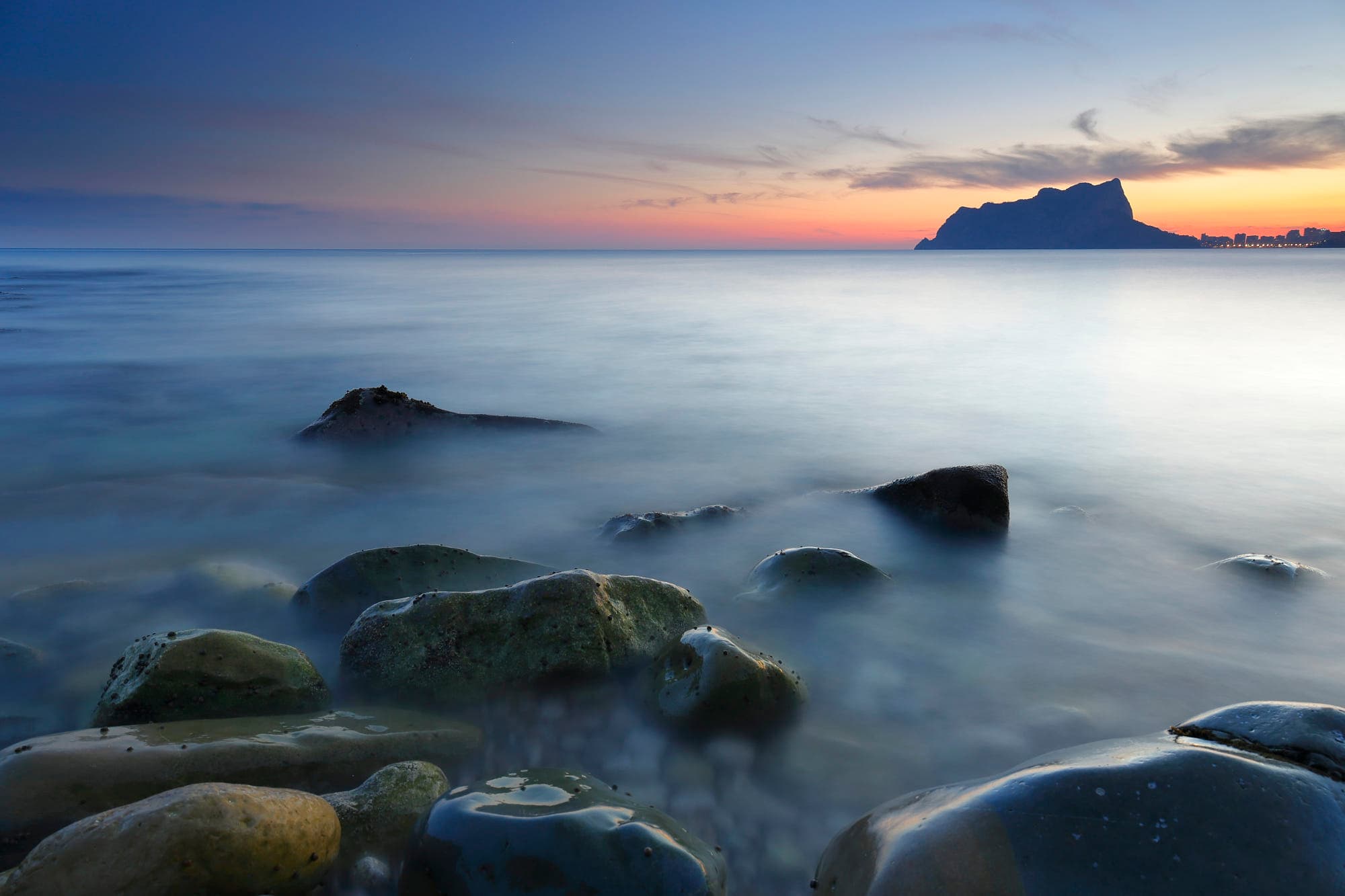 My first long exposure of coastal landscape